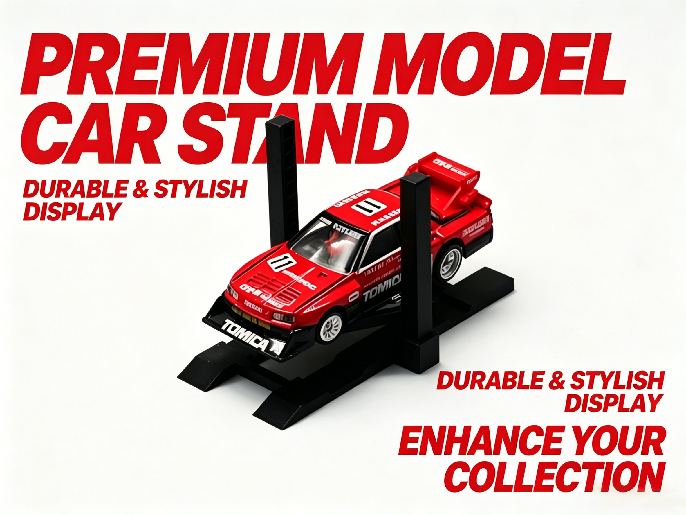3D Printing Diecast Cars - Height Adjustable Single Layer Car Parking