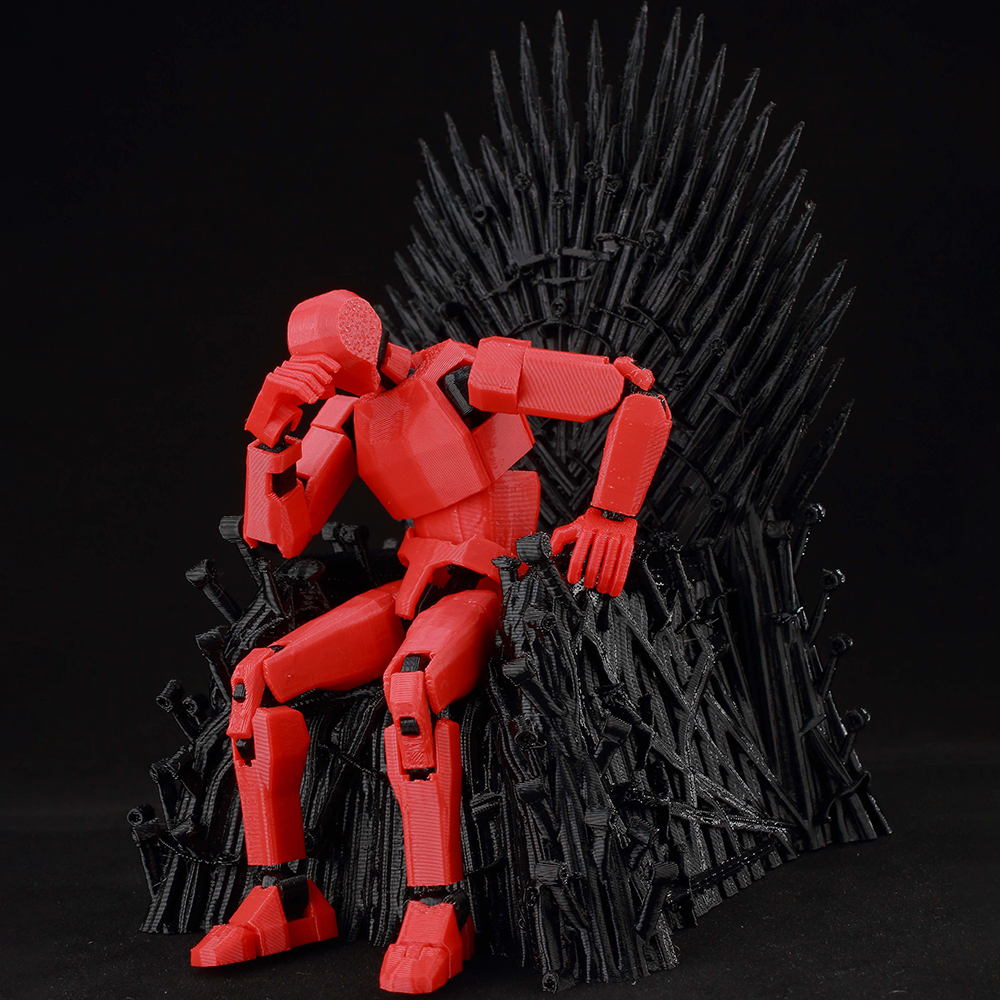 3D Printing Joints - 9L3D Printed Dummy13 Lucky13 T13 Action