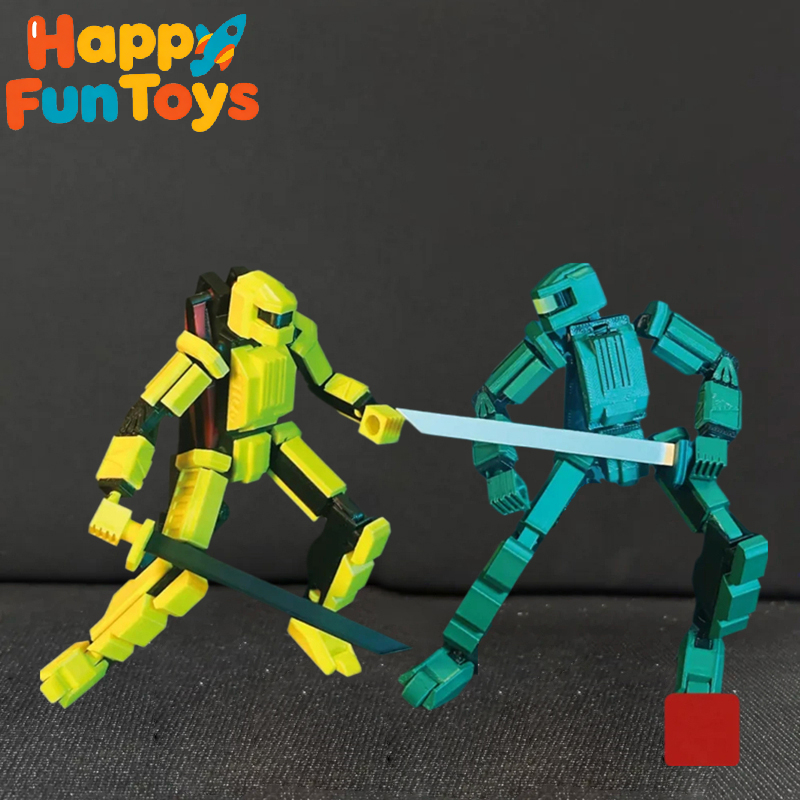 3D Printing Joints - Creative Multi-Jointed Movable Shapeshift Robot 3D