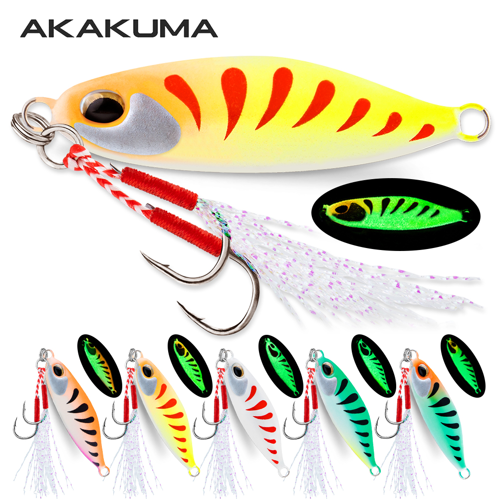 3D Printing Lure - 5Pcs Jig Bait 7G/10G/15G/20G Sinking Lure