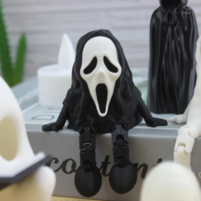 3D Printing Ghosting - Fashion Halloween Miniatures Ornament 3D Printed