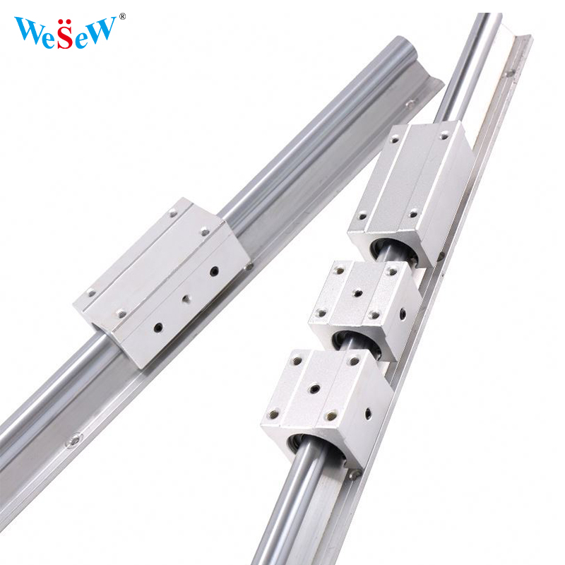 Linear Guide Rail - Linear Guide + SBR20UU Blocks Pin