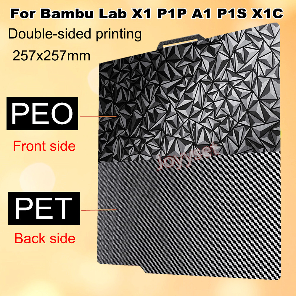 3D Printing Bambu Lab A1 - PEO PET For Bambu Lab X1