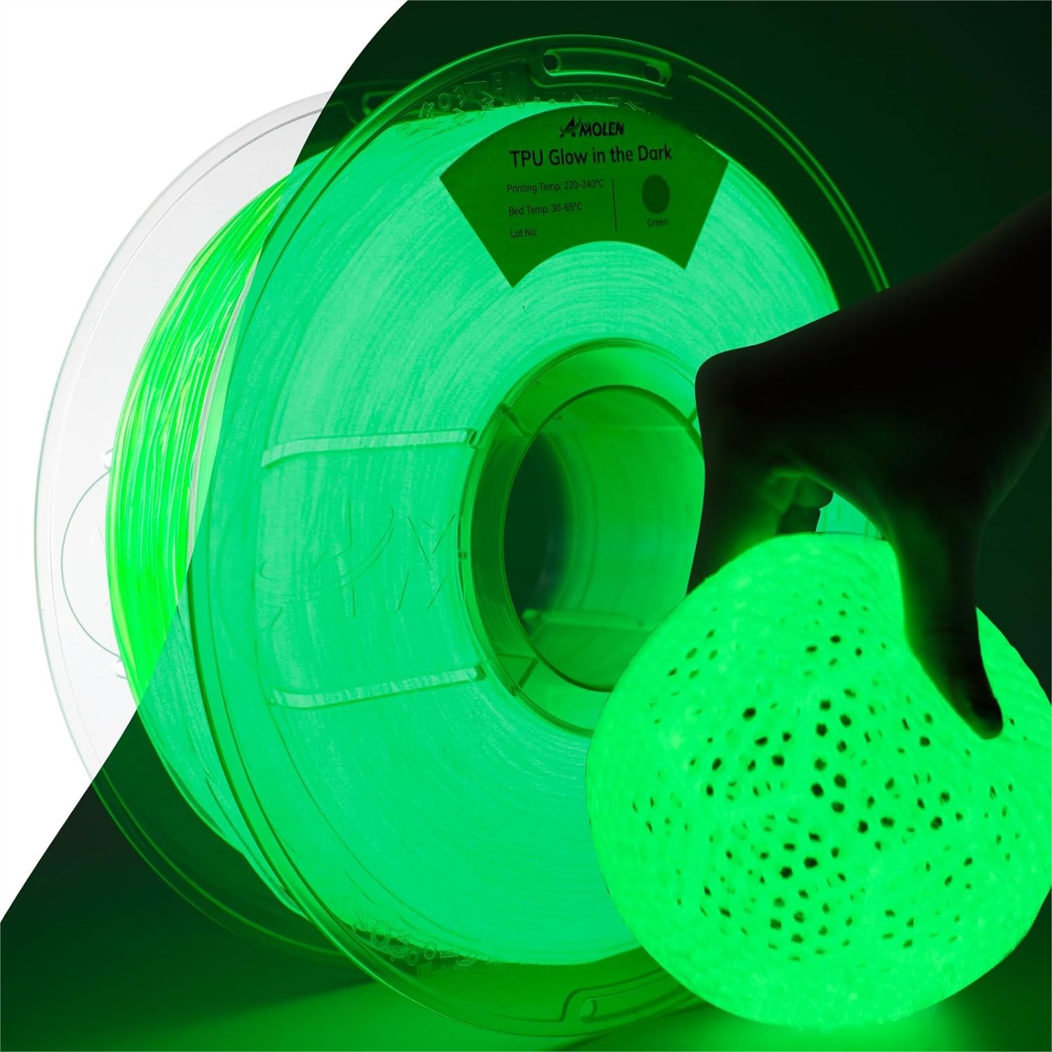 Tpu Flexible Filament - 95A TPU 3D Printer Filament, 1.75mm