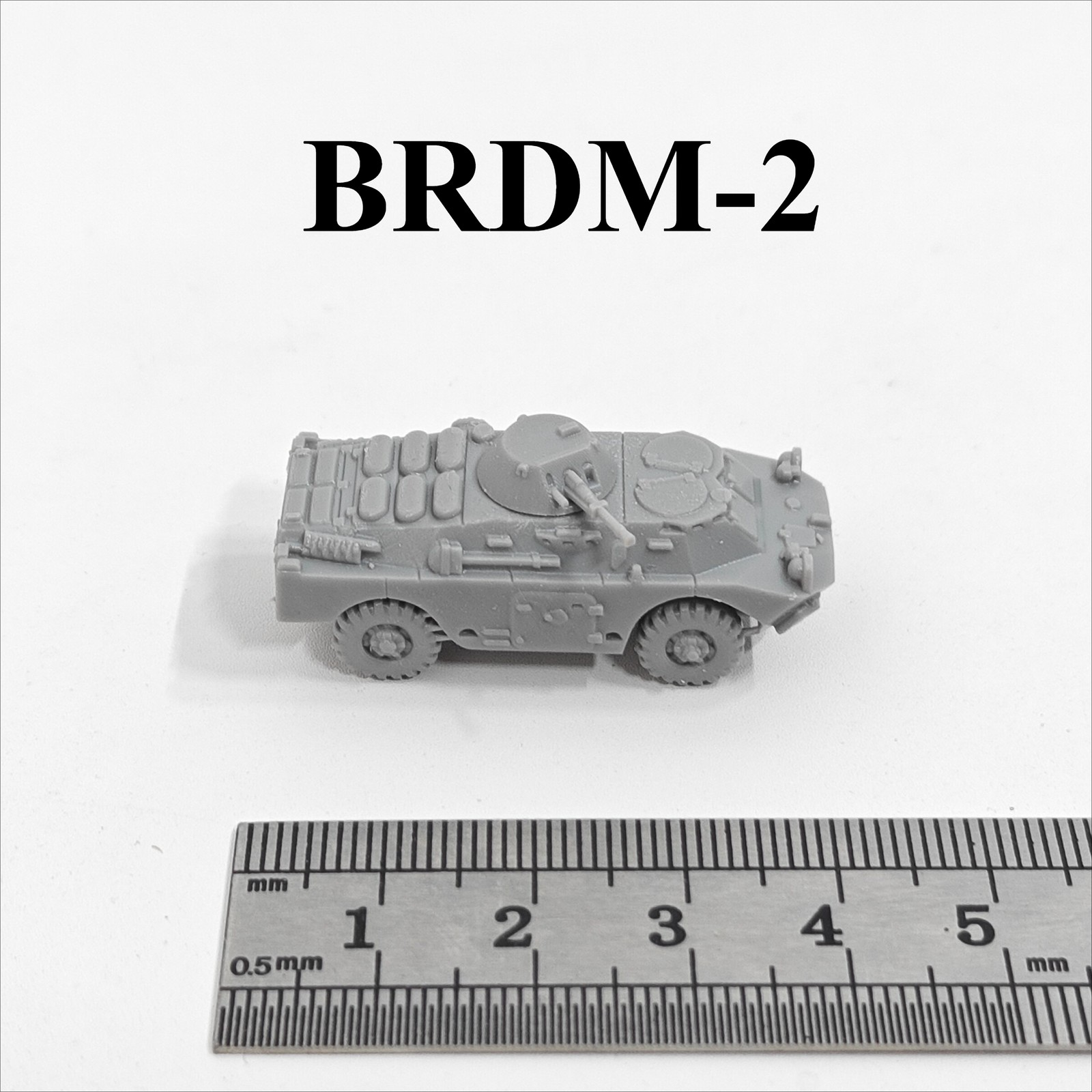 3D Printing Ultem - Soviet BRDM-2 Armored Vehicle,3D Printed,1/144 Scale