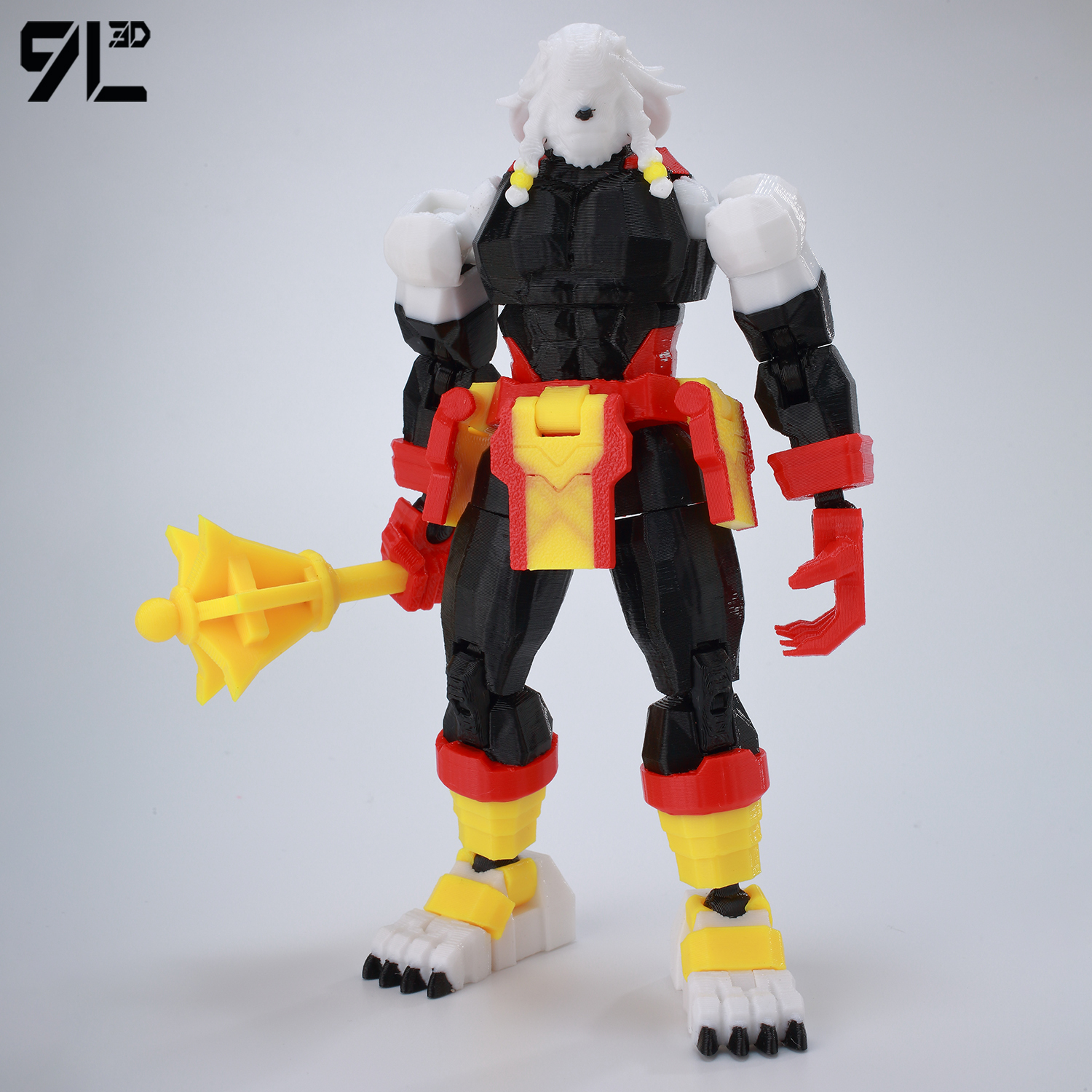 3D Printing Titanium - ​9L3D T13 Hero Invincible Boy Battle