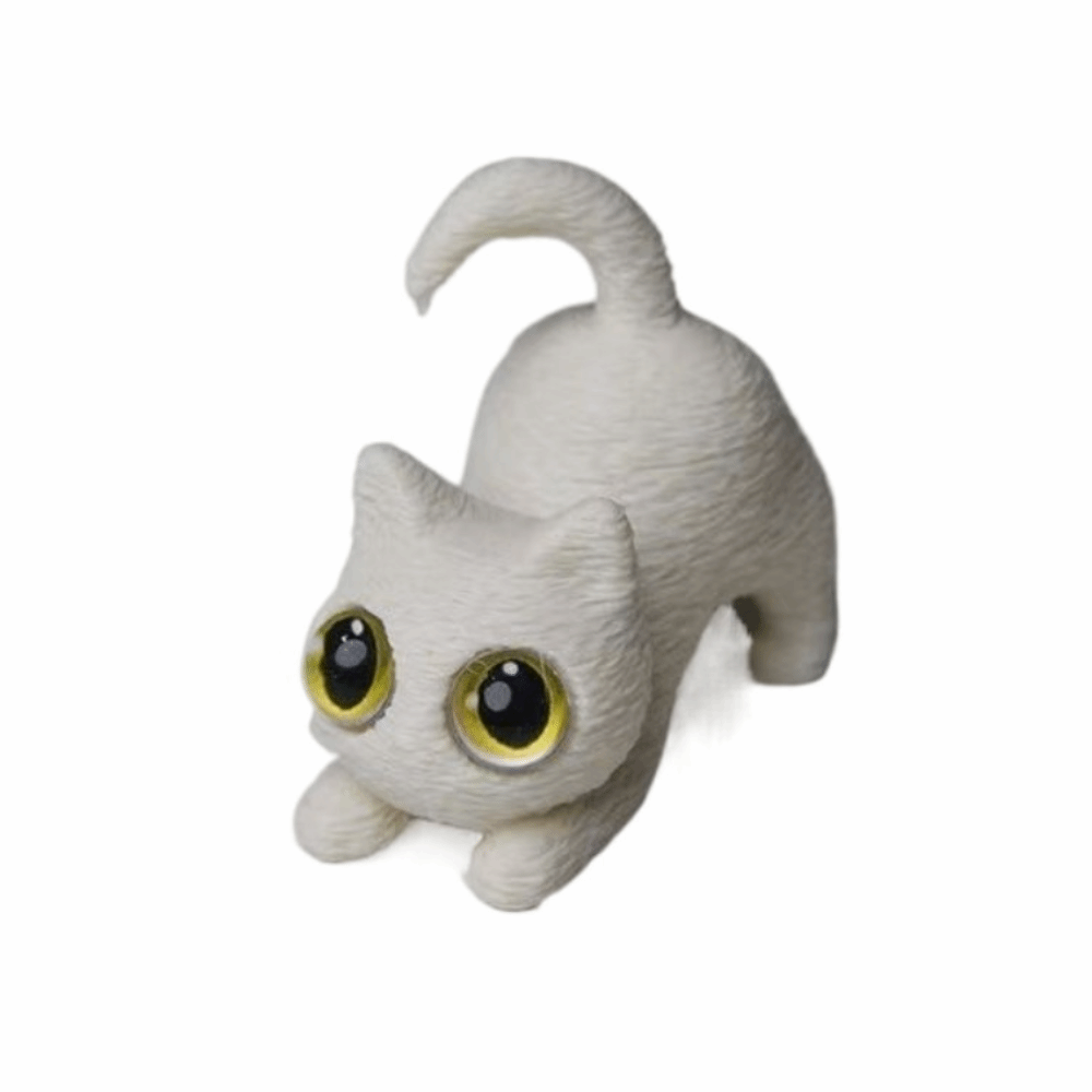 3D Printing Ultem - PLA Halloween Cat Anime Figure Model