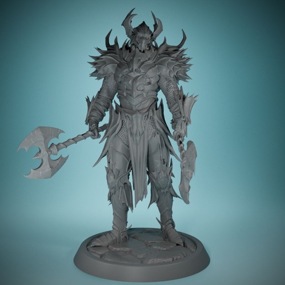 3D Printing Ultem - No Wings Demon Knight 3D Printed