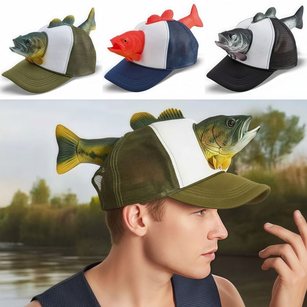 Funny 3D Fish Animal Trucker H - 3D Printing Lure avaliação e preço