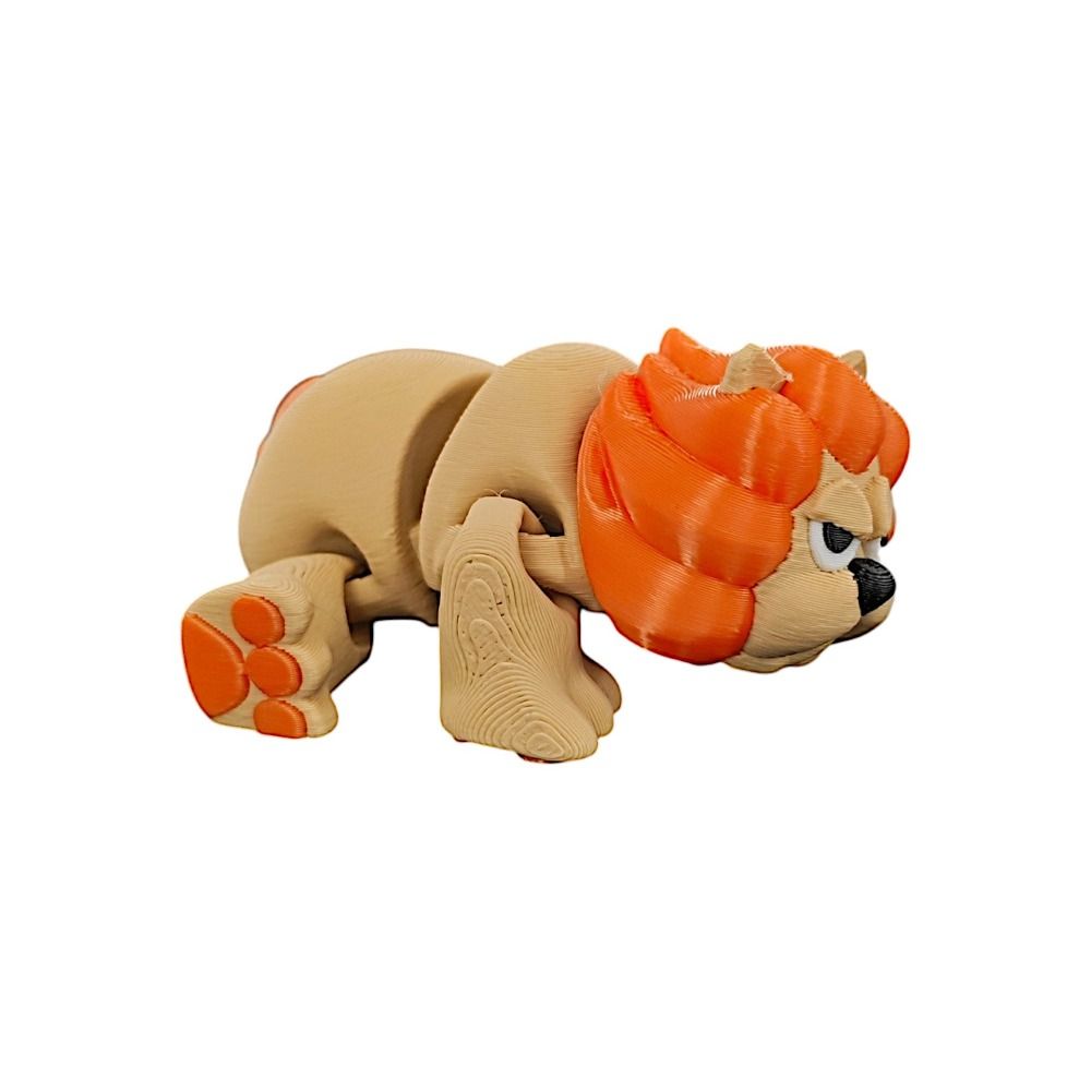 Lion Decorations Movable Joint - 3D Printing Joints avaliação e preço