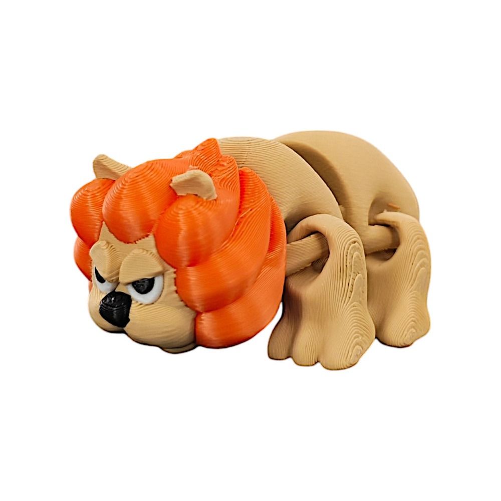 Lion Decorations Movable Joint - 3D Printing Joints avaliação e preço