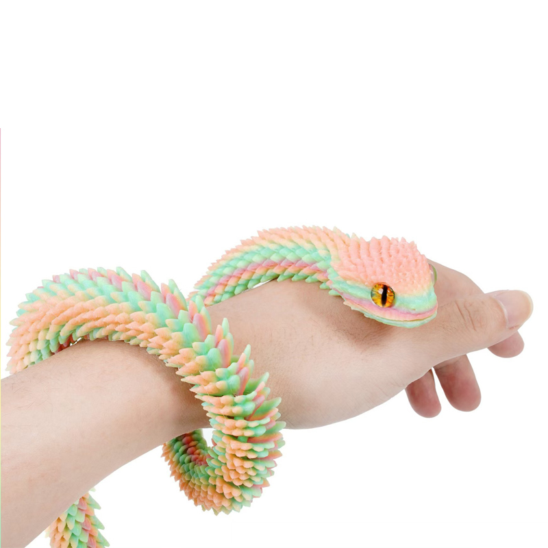 2026 New 3D Printed Snake Real - 3D Printing Joints avaliação e preço