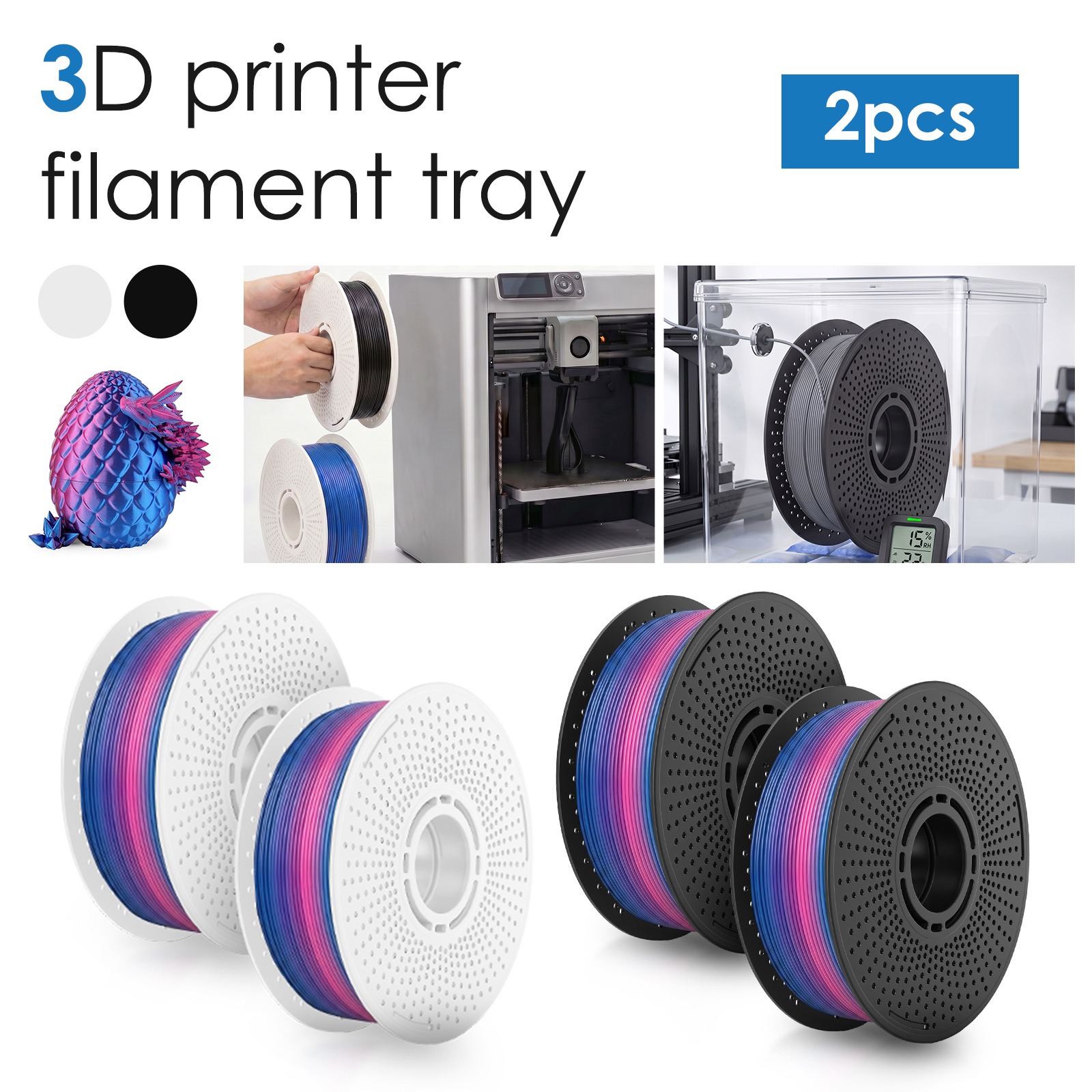 Reusable 3D Printer Filament S - Abs Filament Spool avaliação e preço