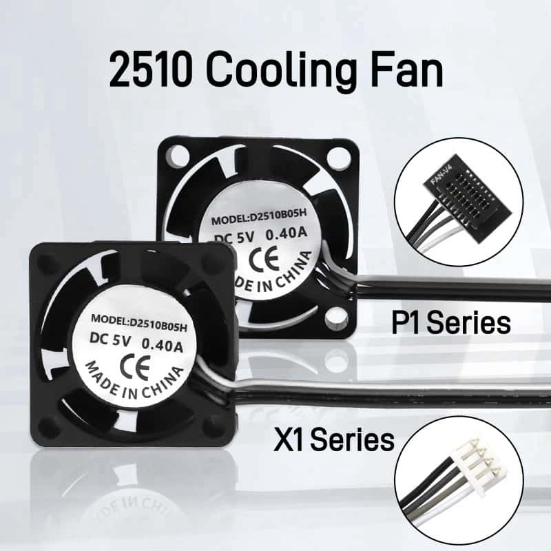 2510 Fan For Bambu Lab X1/P1 H - 3D Printing Bambu Lab A1 avaliação e preço