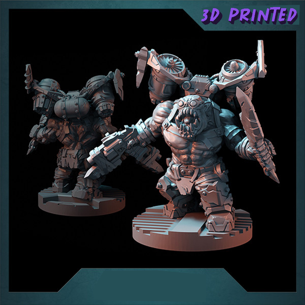 Rocket Orcs  Armour Miniature, - 3D Printing Ultem avaliação e preço