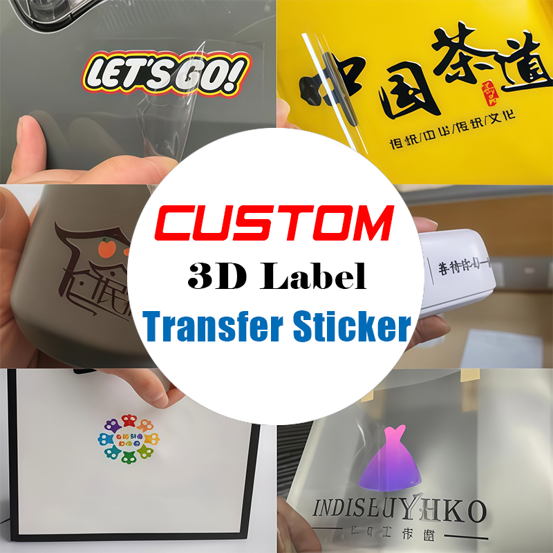 50pcs Stickers Custom Transfer - 3D Printing Labubu avaliação e preço