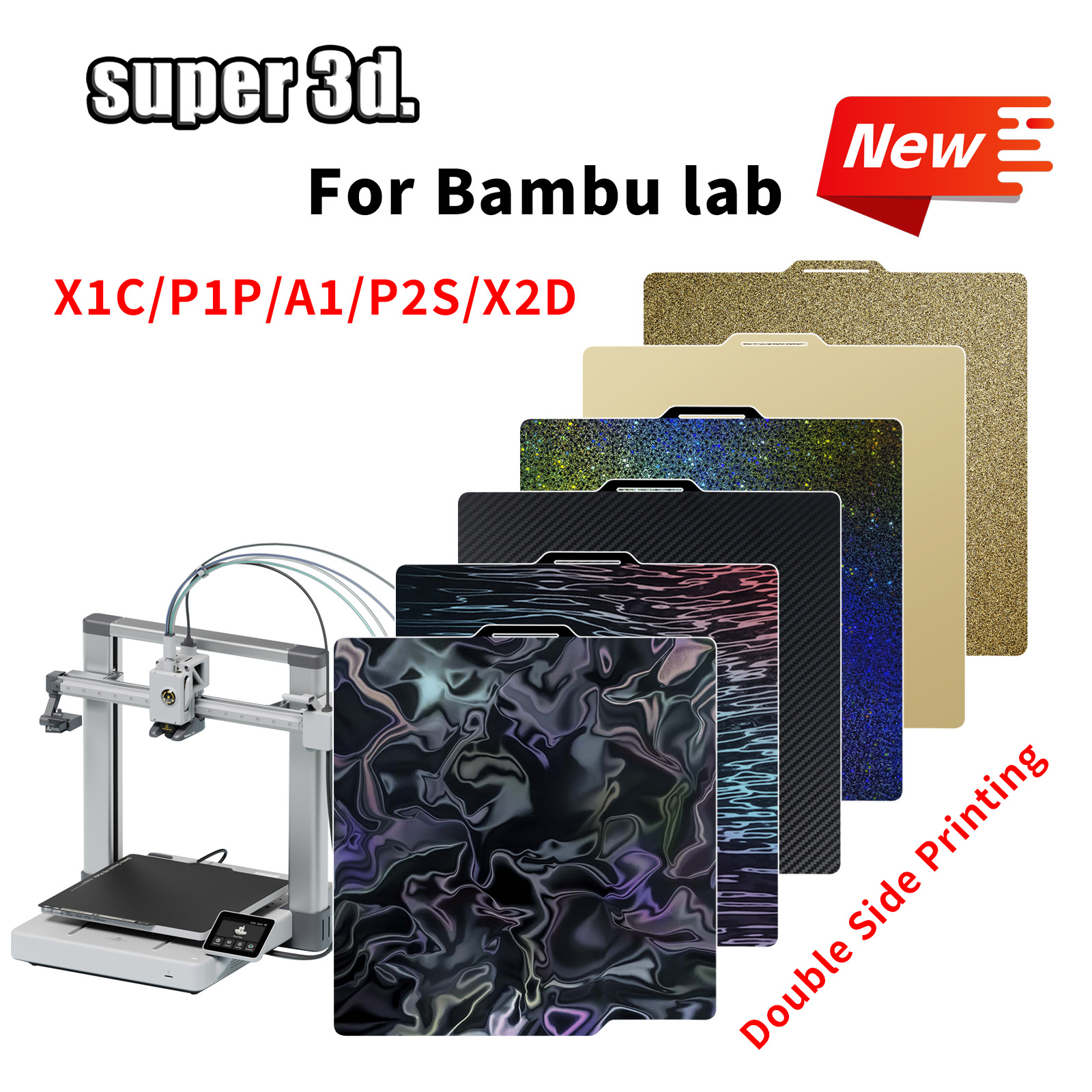 PEI Sheet For Bambulab Build P - 3D Printing Bambu Lab A1 avaliação e preço
