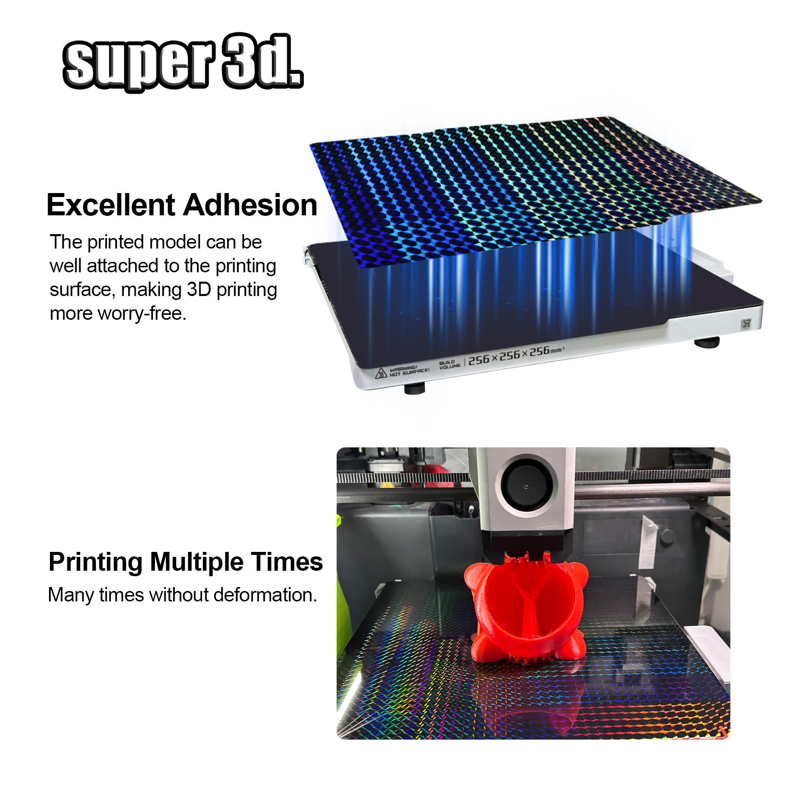 PEI Sheet For Bambulab Build P - 3D Printing Bambu Lab A1 avaliação e preço