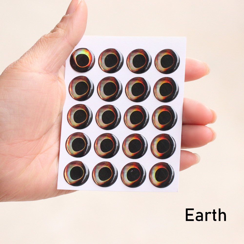 50PCS 12mm 15mm Big Size 3D Ho - 3D Printing Lure avaliação e preço