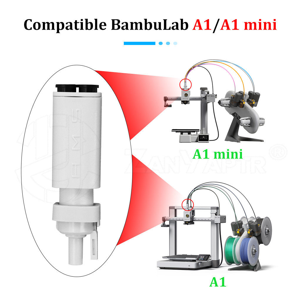 AMS Lite Filament Hub For Bamb - 3D Printing Bambu Lab A1 avaliação e preço