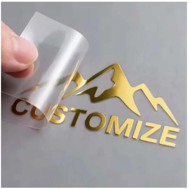 3D Custom Transfer Sticker Shi - 3D Printing Logo avaliação e preço