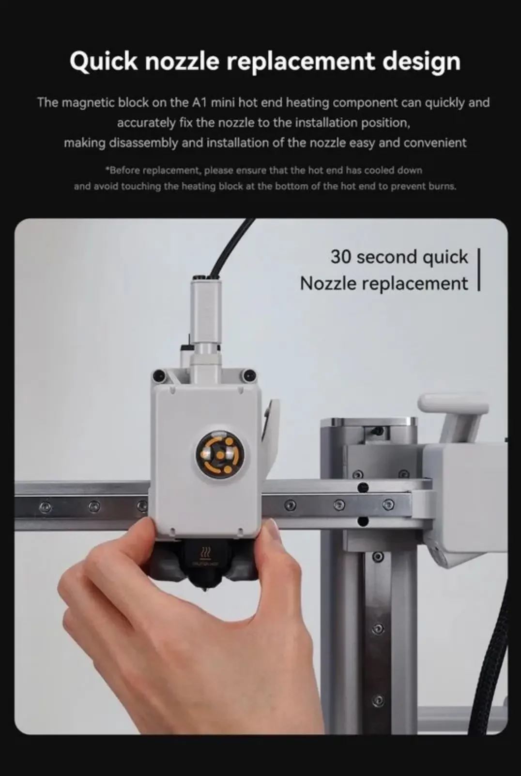 For Bambu Lab A1 mini Hotend K - 3D Printing Bambu Lab A1 avaliação e preço