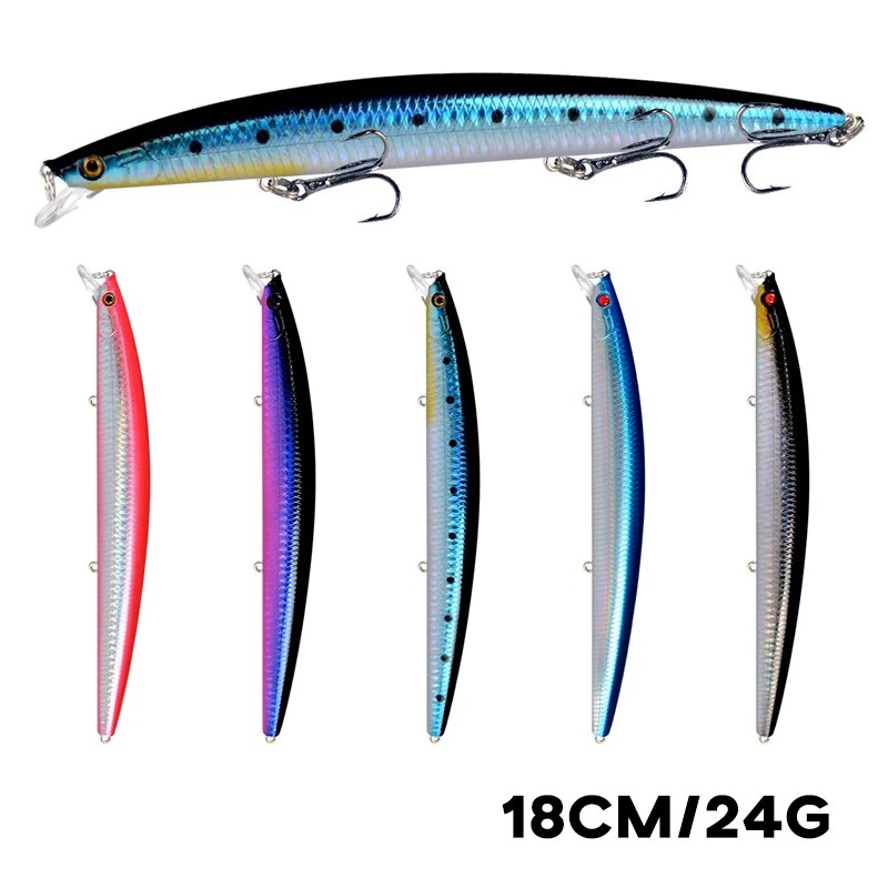 Minnow Fishing Lure Laser Hard - 3D Printing Lure avaliação e preço