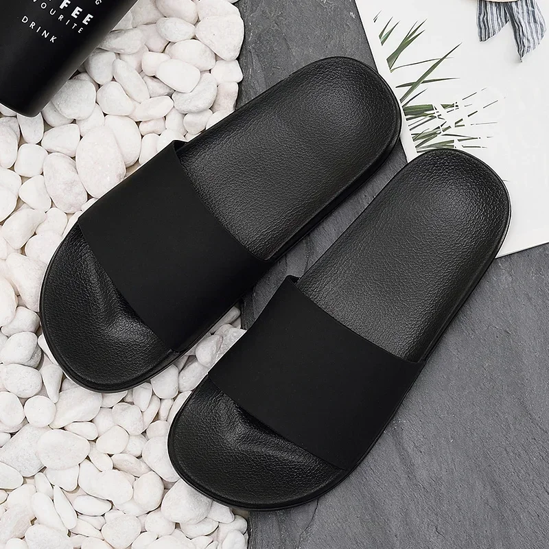 Custom Shoes Men Slippers Flip - 3D Printing Logo avaliação e preço