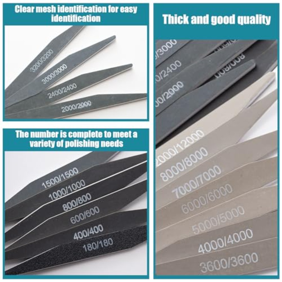 20 Pcs Sanding Sticks for Plas - 3D Printing Grinder avaliação e preço