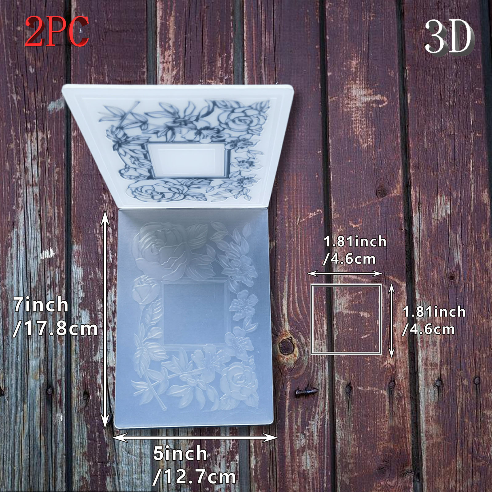 Rectangular photo album flower - 3D Printing Ideas avaliação e preço