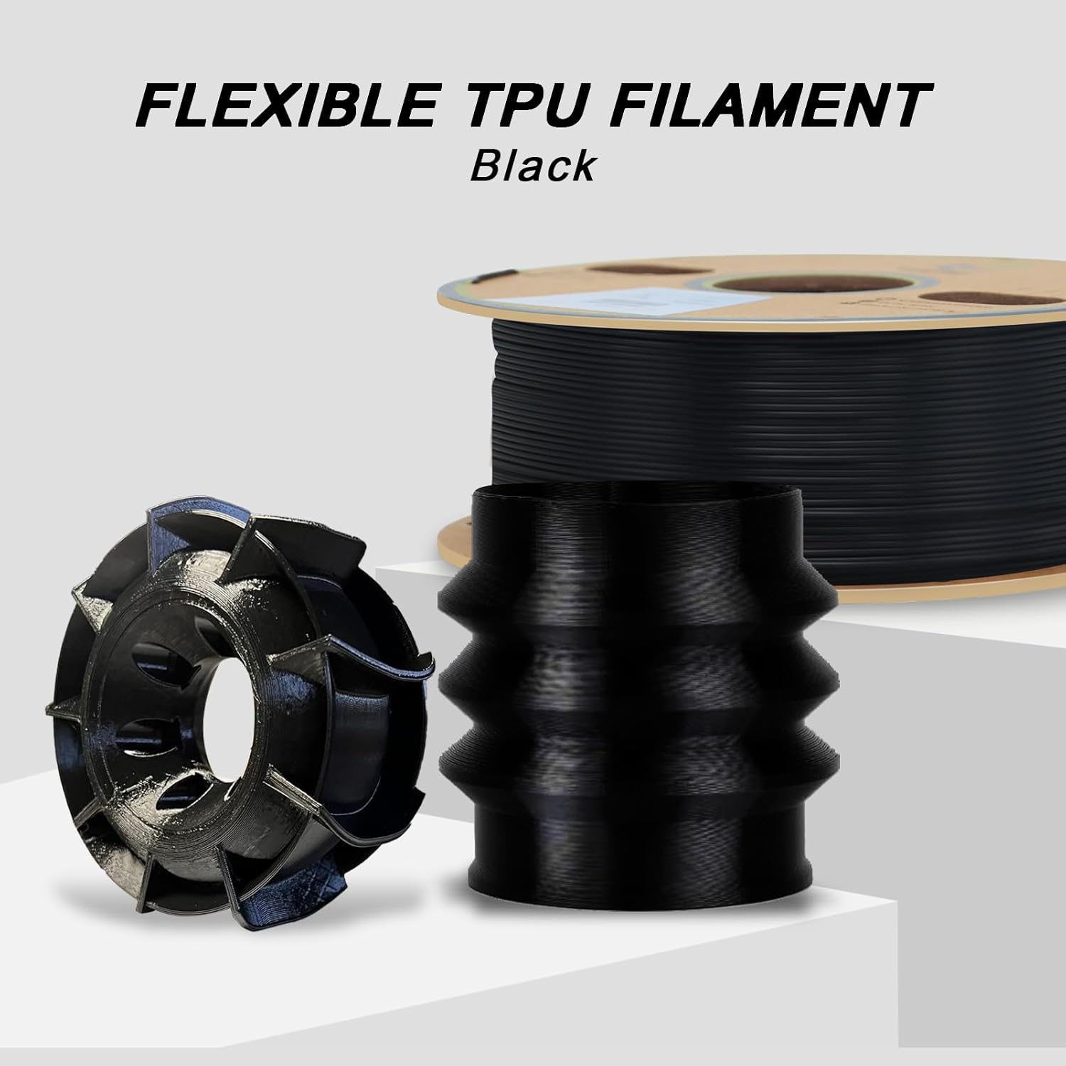 Black TPU Filament 1.75mm Flex - Tpu Flexible Filament avaliação e preço