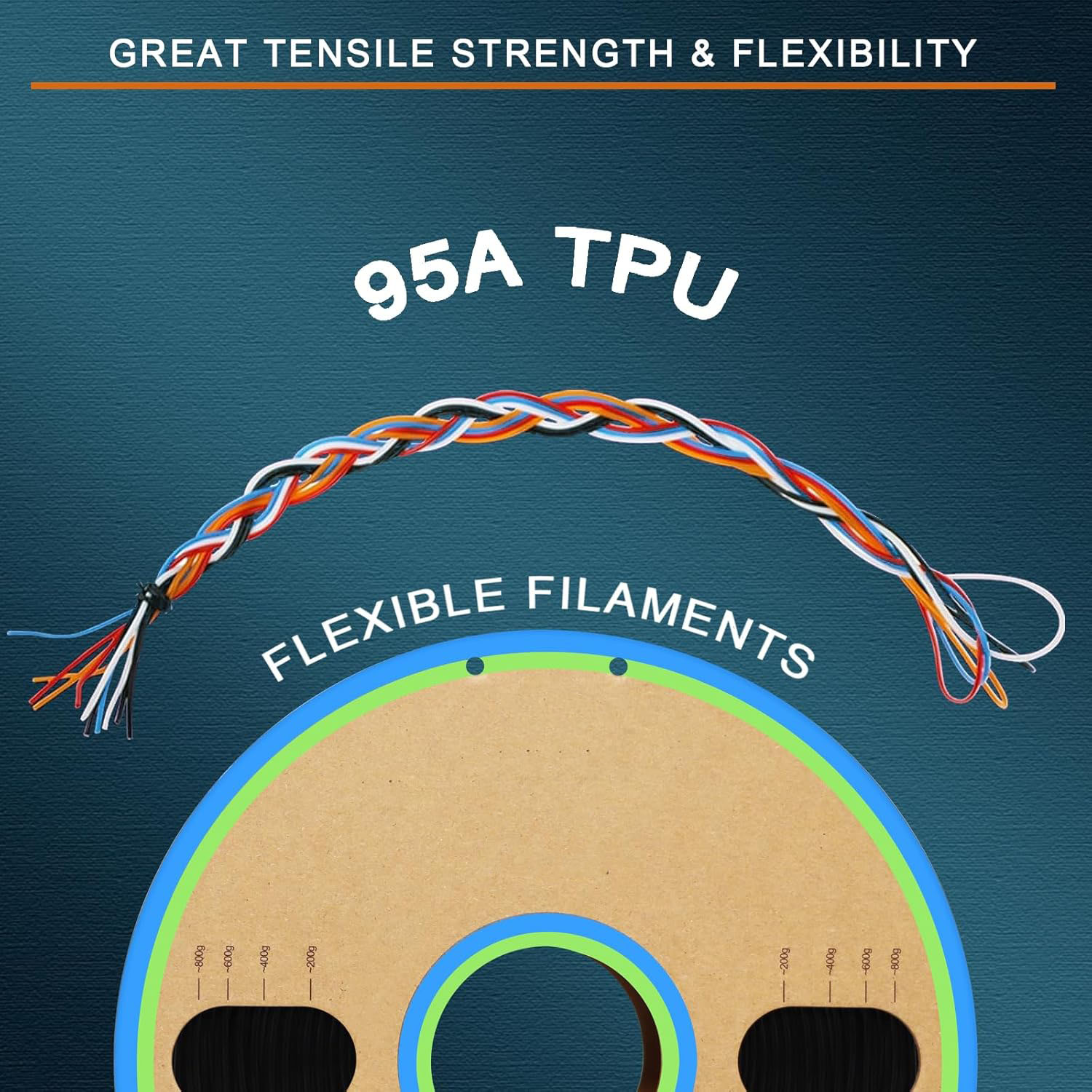 Black TPU Filament 1.75mm Flex - Tpu Flexible Filament avaliação e preço