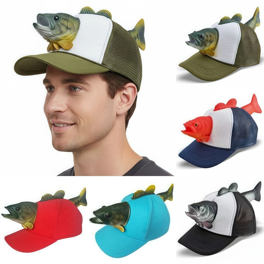 Funny 3D Fish Animal Trucker H - 3D Printing Lure avaliação e preço