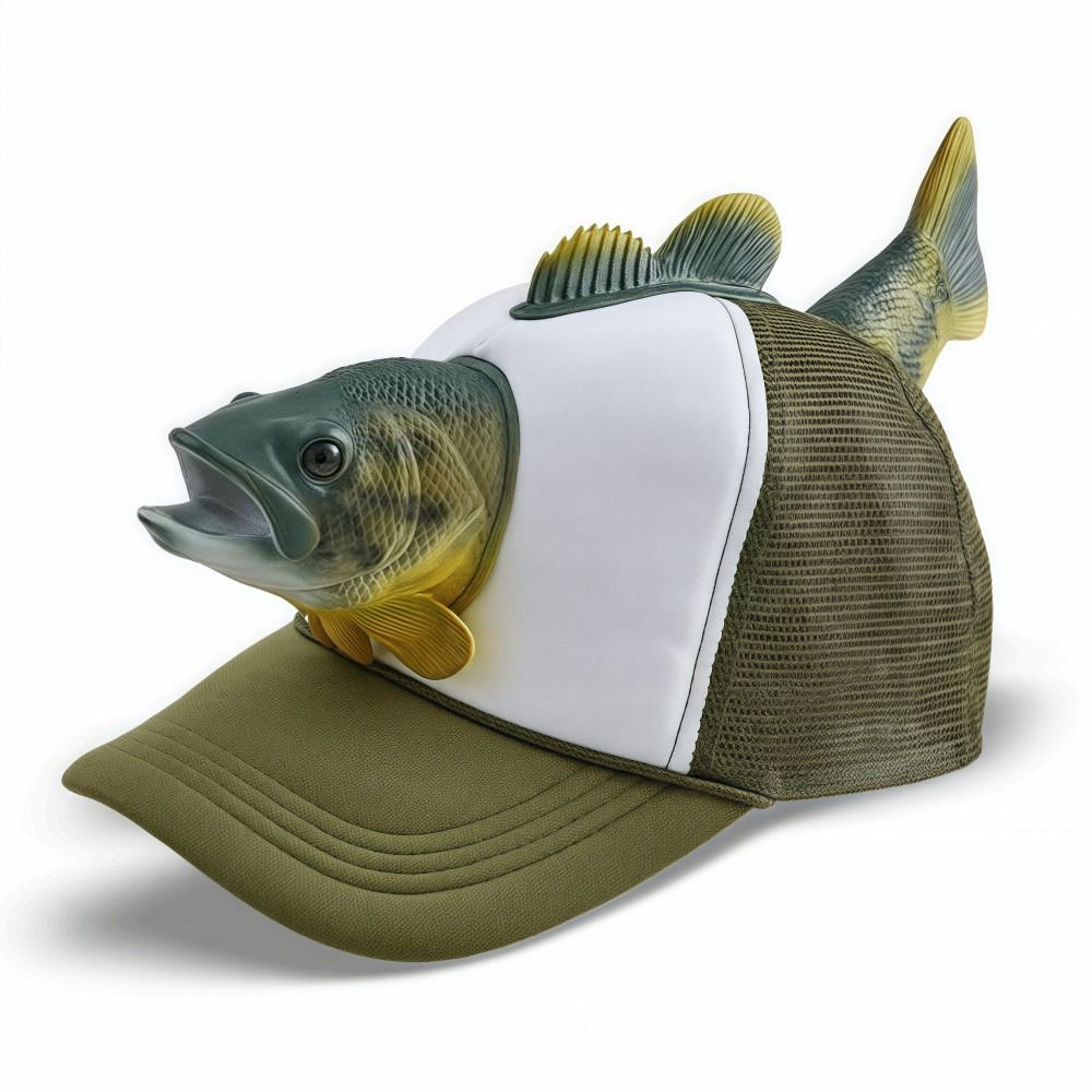 Funny 3D Fish Animal Trucker H - 3D Printing Lure avaliação e preço