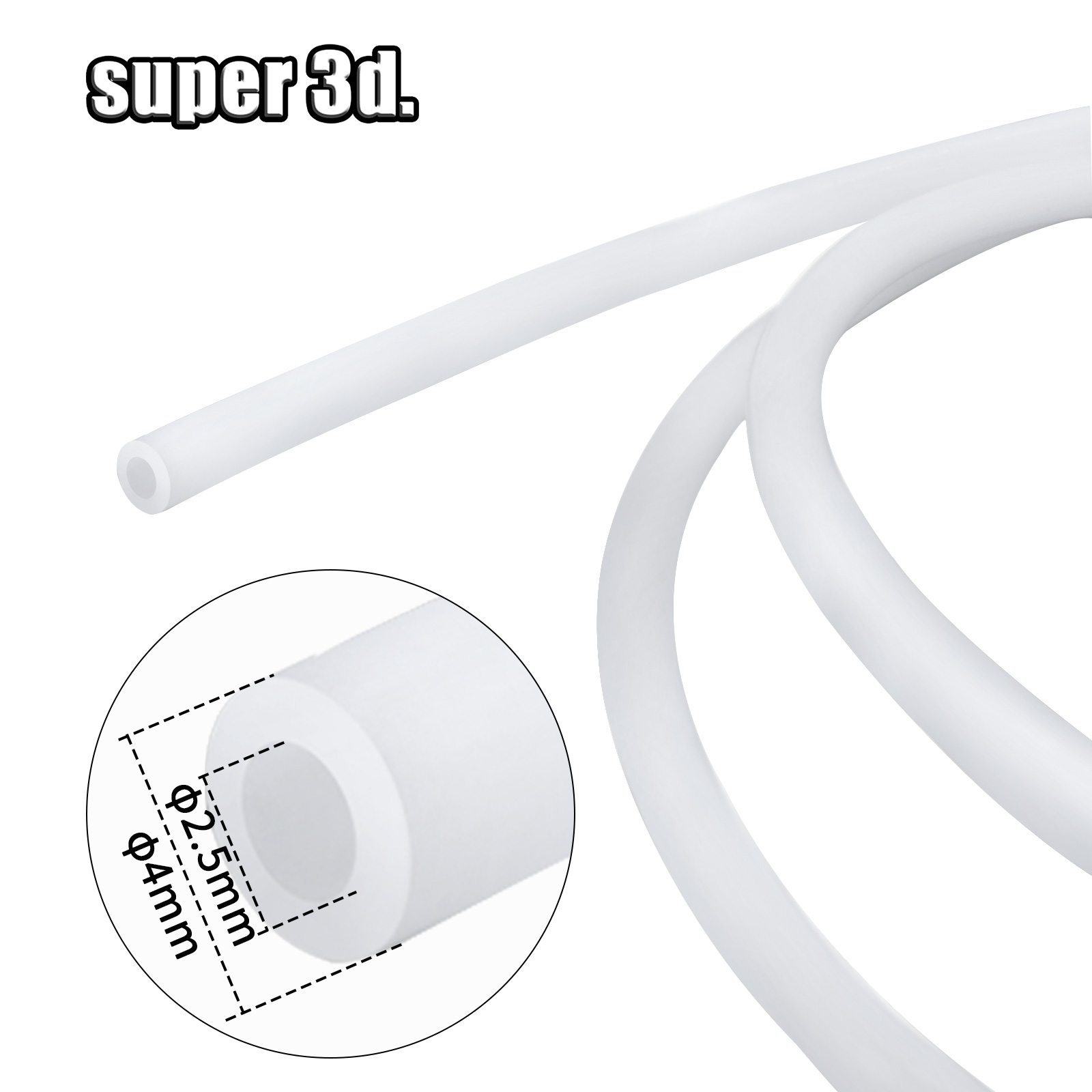 1/2/50M Bambu Lab PTFE Tube ID - 3D Printing Bambu Lab A1 avaliação e preço