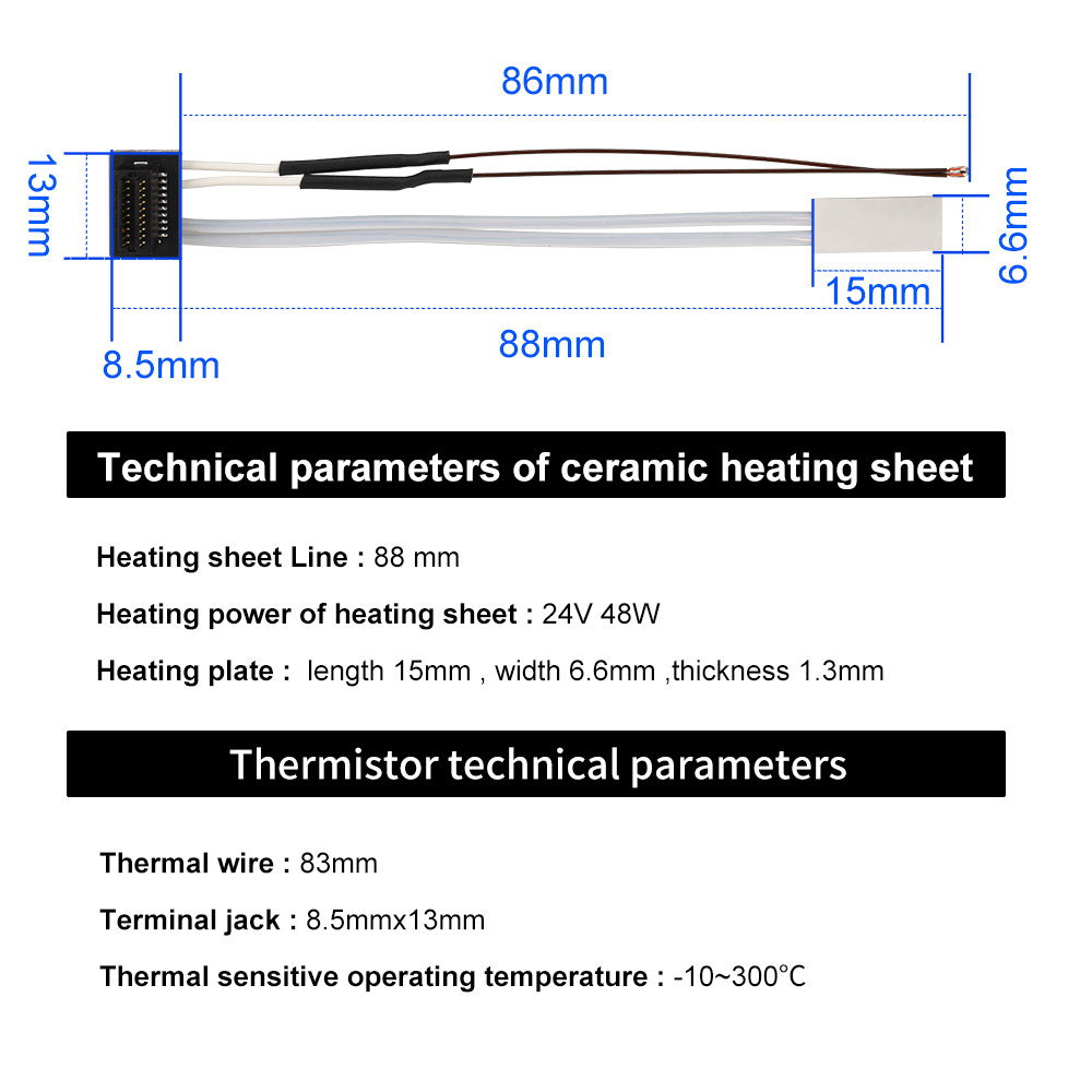 Heating Tube For Bambu Lab A1  - 3D Printing Bambu Lab A1 avaliação e preço