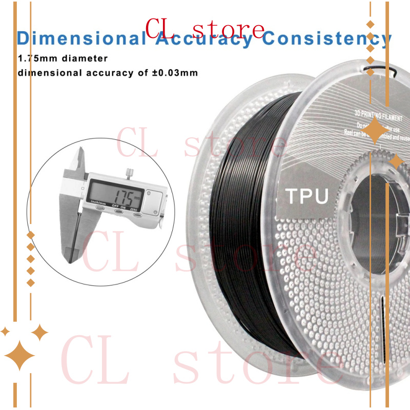 95A TPU Filament, Soft Flexibl - Tpu Flexible Filament avaliação e preço