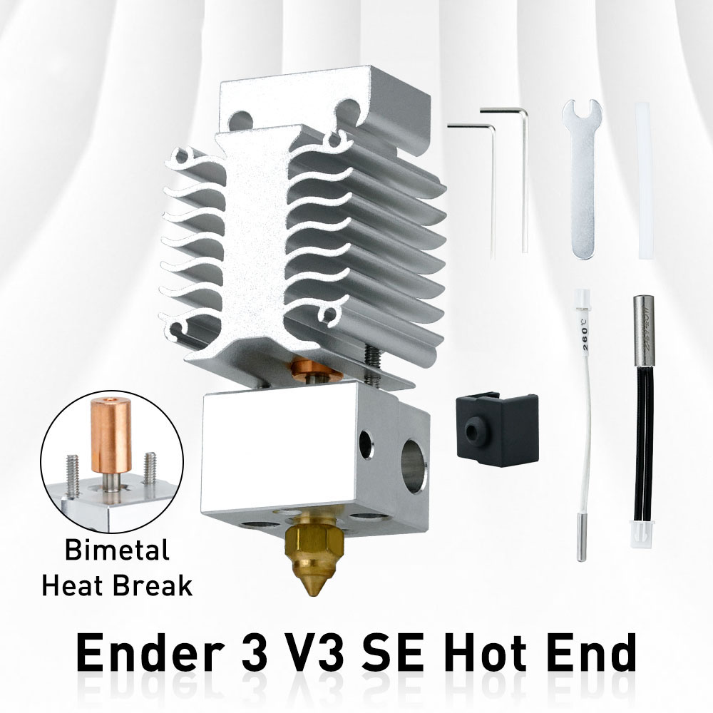 Hotend Kit For Ender 3 V3 SE T - 3D Printing Titanium avaliação e preço