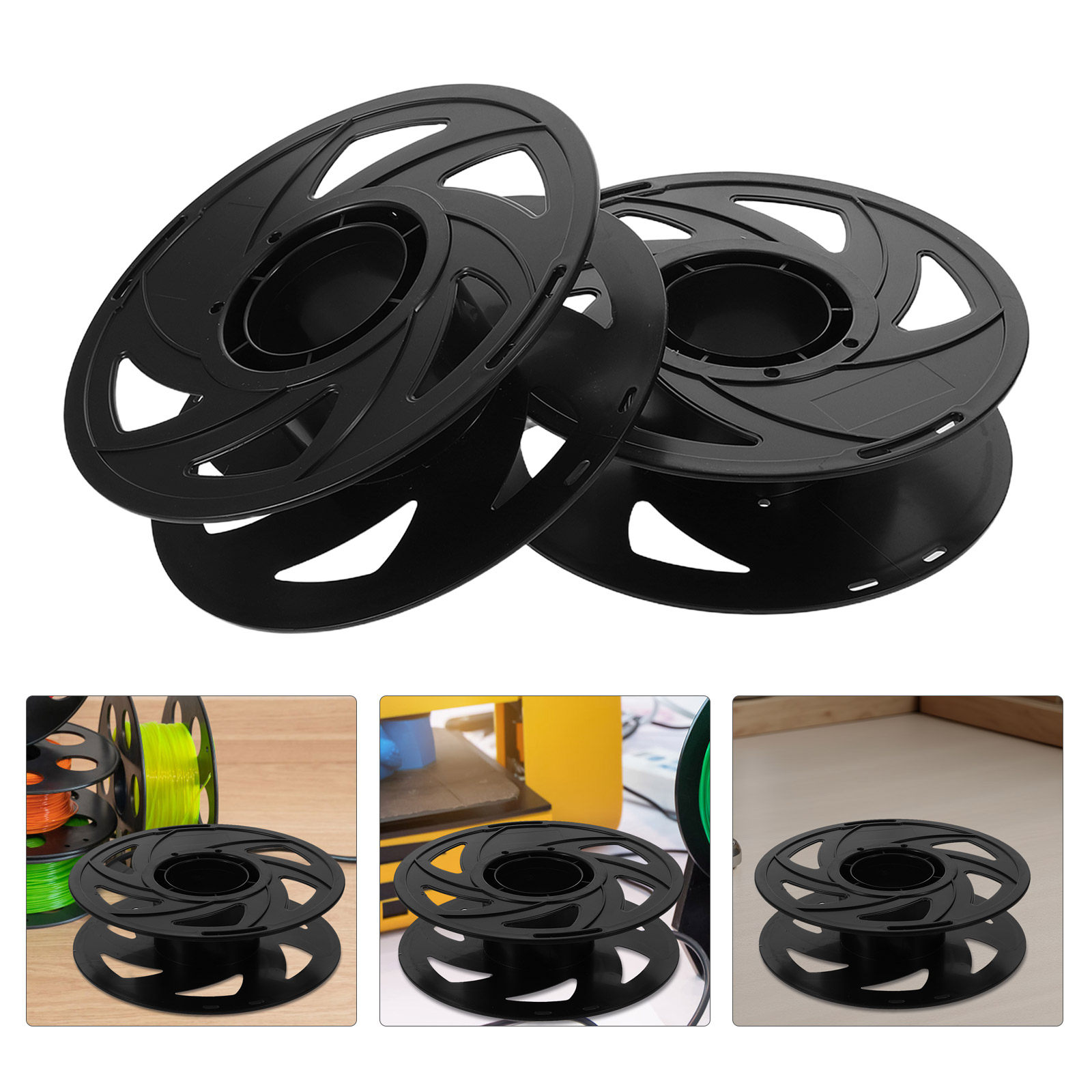 6PCS Reusable Filament Spool 6 - Abs Filament Spool avaliação e preço