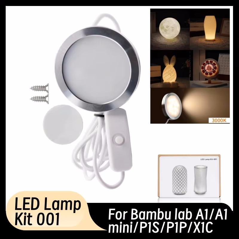 3D Printer  Model LED Lamp For - 3D Printing Bambu Lab A1 avaliação e preço