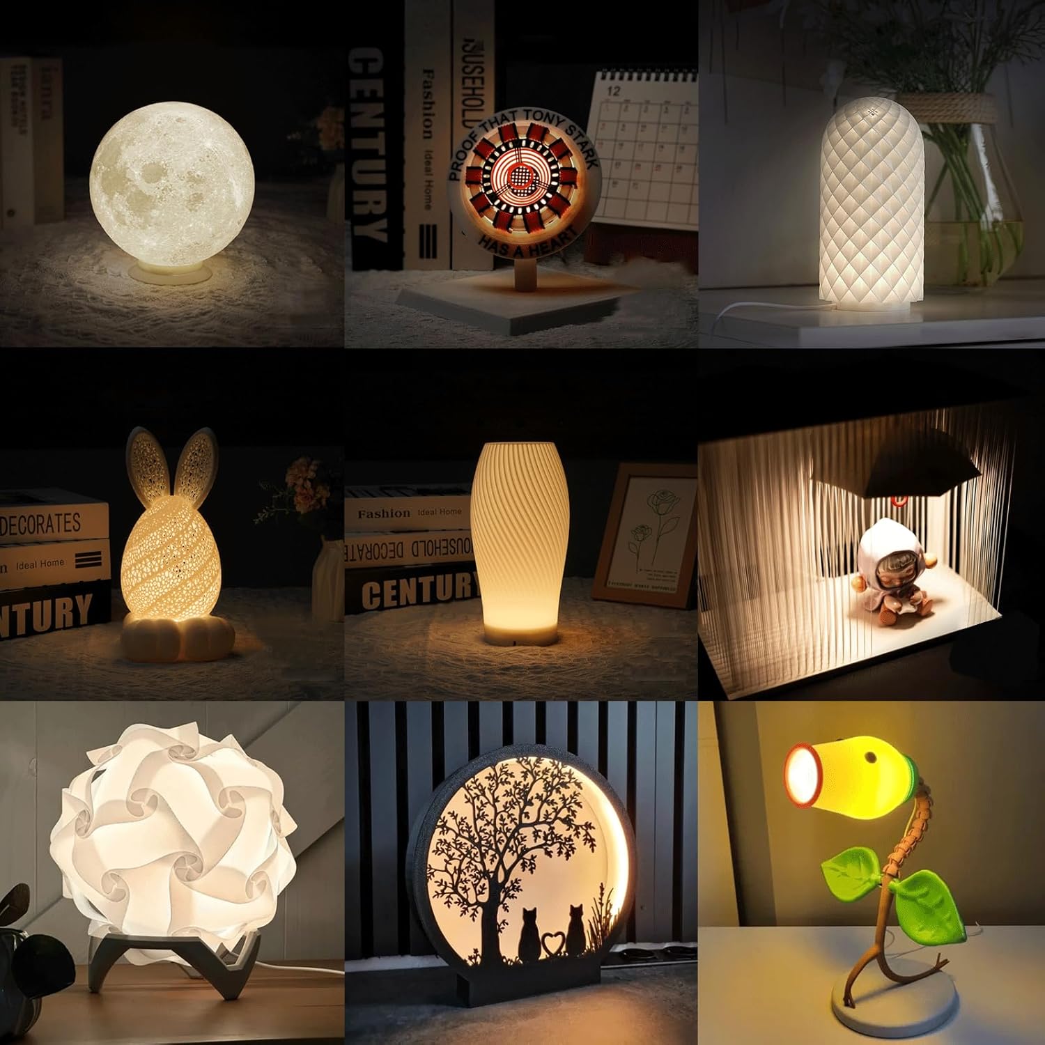 3D Printer  Model LED Lamp For - 3D Printing Bambu Lab A1 avaliação e preço