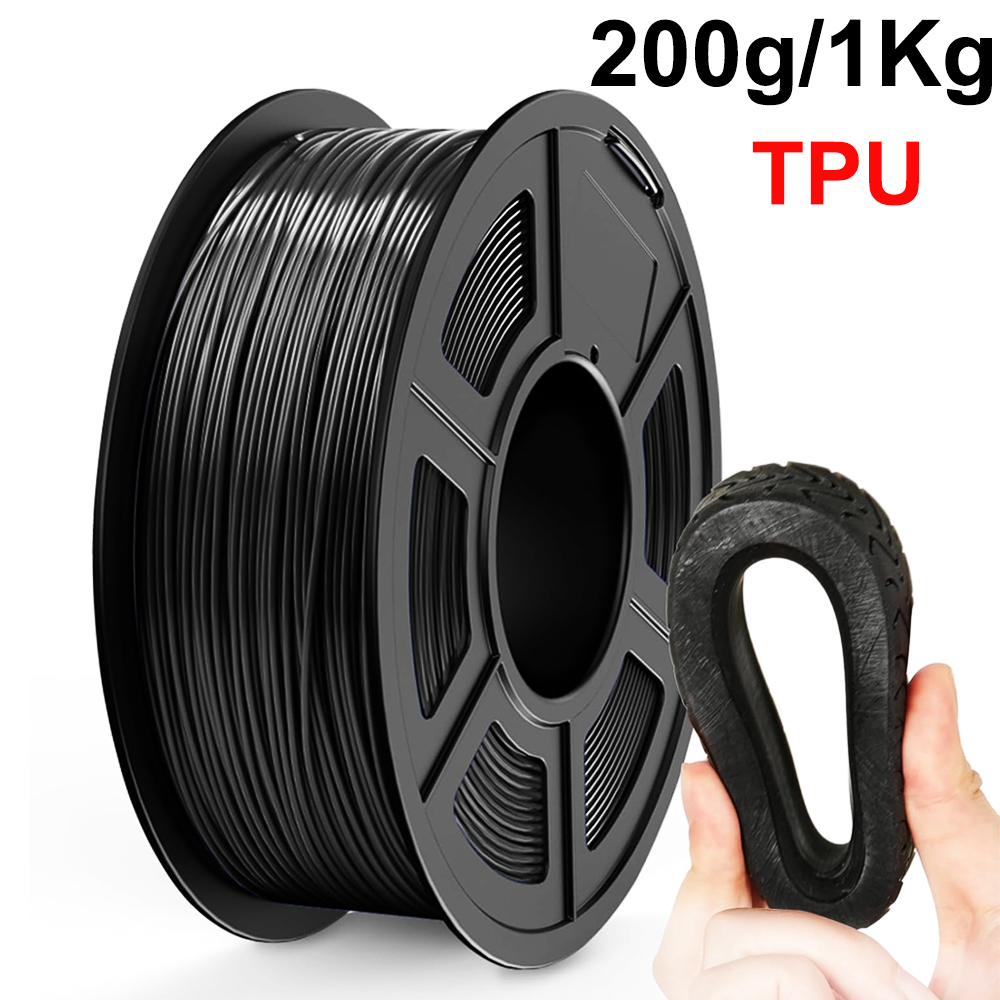Flexible Filament TPU Black 20 - Tpu Flexible Filament avaliação e preço