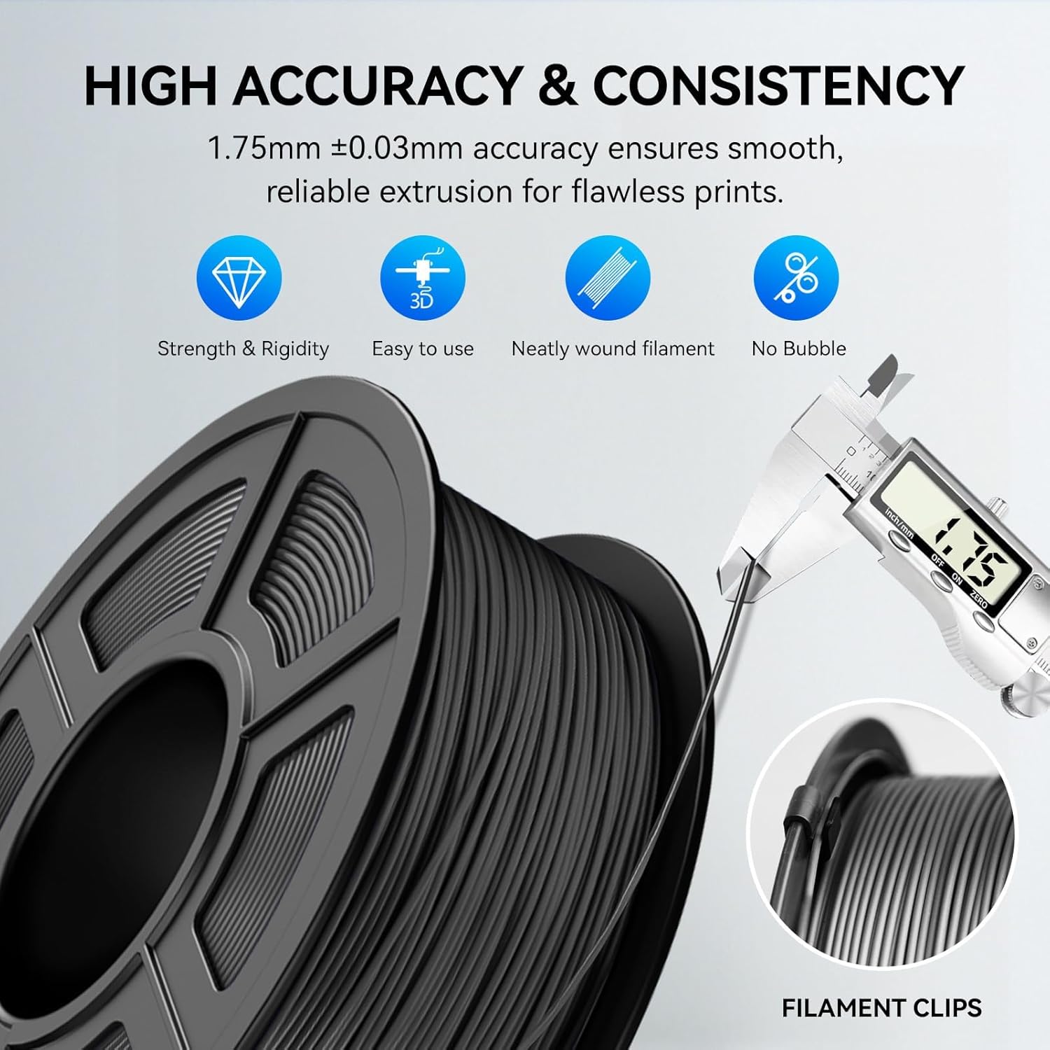TPU Filament 1.75mm 250g/500g/ - Tpu Flexible Filament avaliação e preço