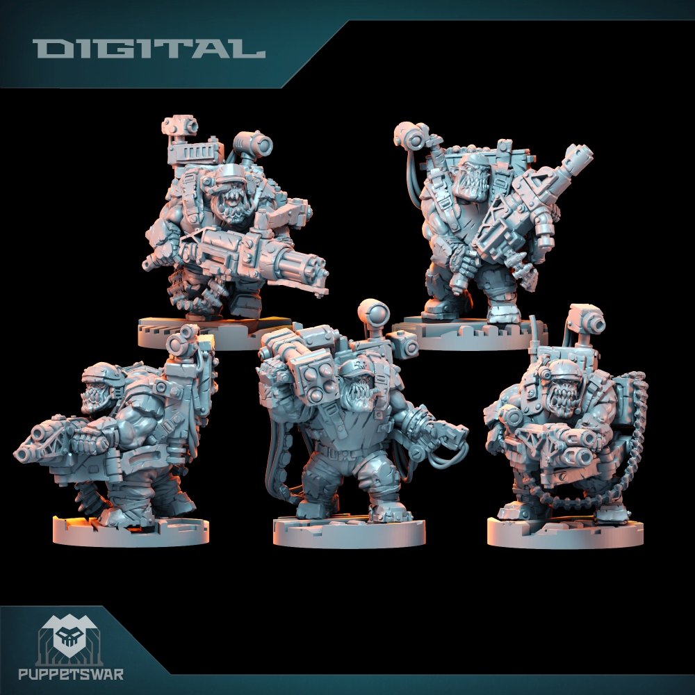 Orc Ultimate Badasses Squad, G - 3D Printing Ultem avaliação e preço