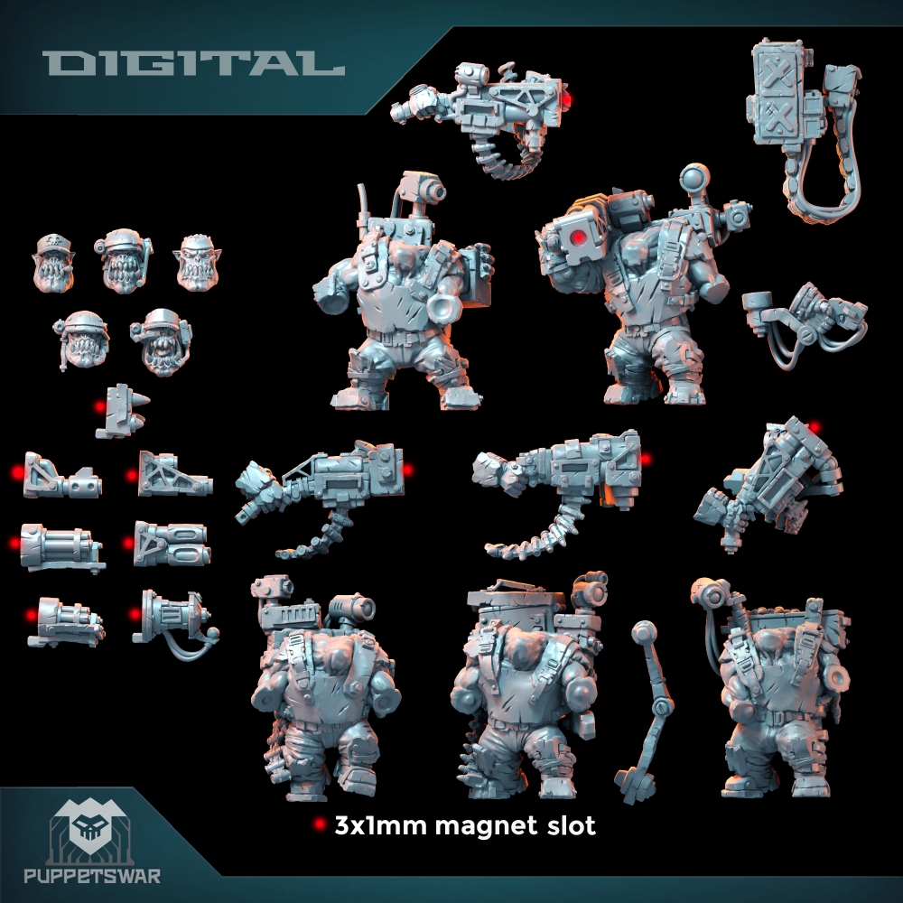Orc Ultimate Badasses Squad, G - 3D Printing Ultem avaliação e preço