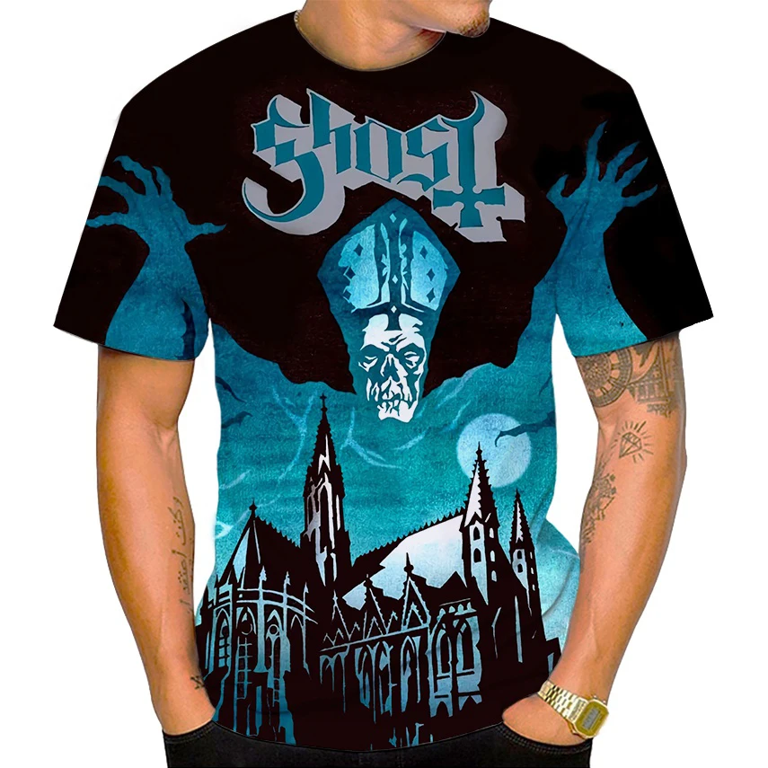 Ghost Band 3D Print T-shirts M - 3D Printing Ghosting avaliação e preço