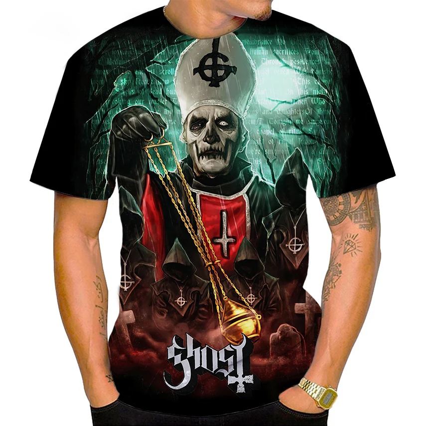 Ghost Band 3D Print T-shirts M - 3D Printing Ghosting avaliação e preço