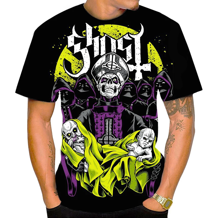 Ghost Band 3D Print T-shirts M - 3D Printing Ghosting avaliação e preço