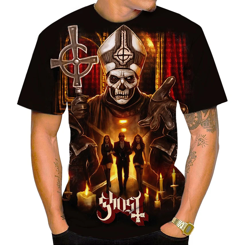 Ghost Band 3D Print T-shirts M - 3D Printing Ghosting avaliação e preço
