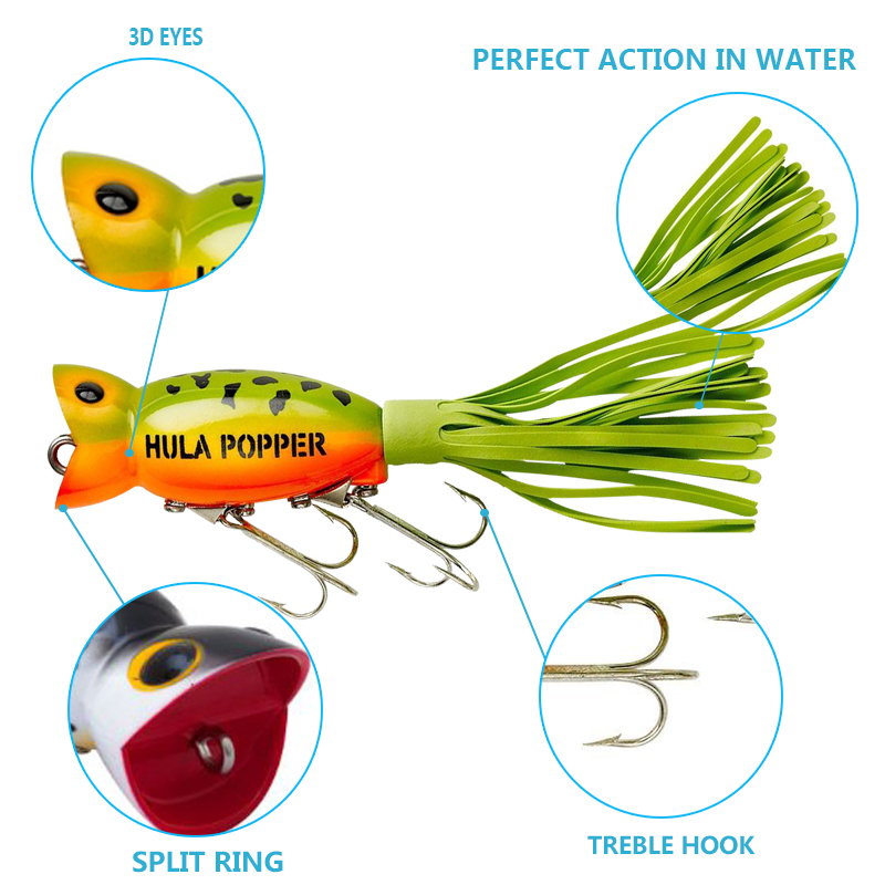 Artificia Hard Baits Mini Popp - 3D Printing Lure avaliação e preço